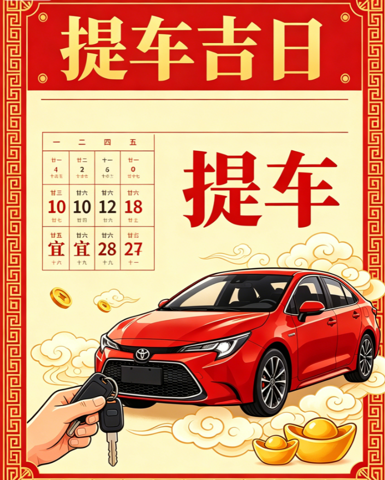 提车择日工具 2026黄历吉日查询